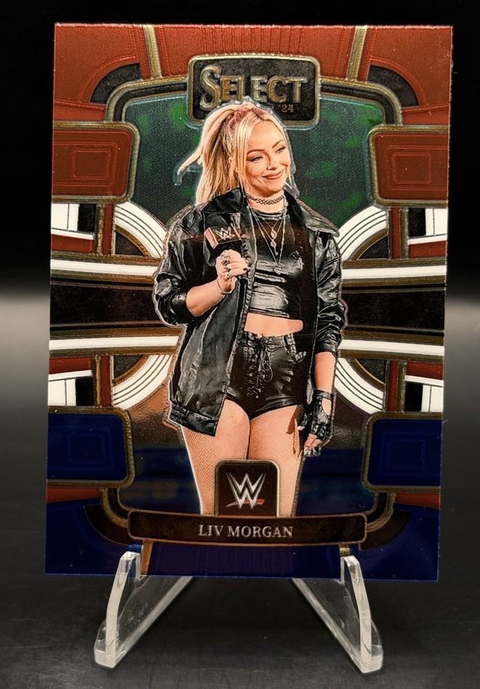 2024 Select WWE Liv Morgan Red White and Blue #100