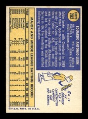 1970 Topps #292 Eddie Leon Indians EX-MT *7j