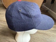 VTG 1960s Minnesota Twins MLB Medium/Small Navy Wool Blend Felt, Clean
