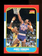 1986 Fleer James Edwards #29 Set Break
