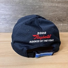 Con-way Freight Hat Cap Strap Back Mens Navy Black NASCAR Racing 2008 Raybestos