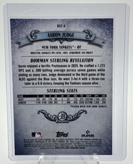 2026 Bowman Mega Box Aaron Judge #BST-4 Sterling Chrome Mojo Refractor Yankees