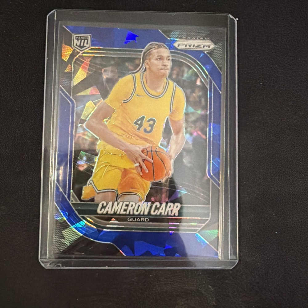 Cameron Carr 2025-26 Panini Prizm Blue Ice Prizm /49