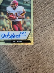 2026 Leaf Metal Art Monk 1/1 TWICE SIGNED Gold Vinyl Auto