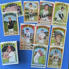 1972 Topps Baseball – High Number Set Complete/Pick One (#657-#787) UPDATED 7/10
