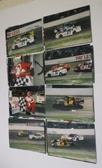 Lot of 176 Auto Racing 4×6 Photographs 2003 Film Snapshots Vintage Car Races U