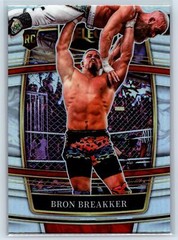 Bron Breakker 2022 Panini Select WWE Silver Prizms RC #15