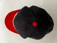 Ole Miss Rebels Cap Hat NIKE TRUE 3D Logo Polka Dot Body Black Red Polka Dots