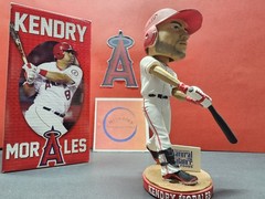 Kendry Morales Los Angeles Angels MLB 2011 SGA Bobblehead NIB SH Lefty