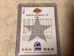 1994 Hoops, EARVIN JOHNSON, Card# 18, 🧐✒️🏀AUTOGRAPHED/ALL-STAR🏀🖋️