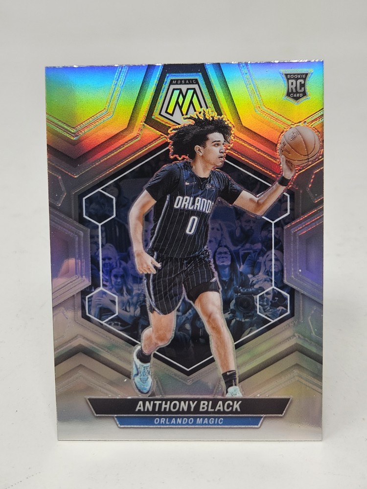 2023-24 Panini Mosaic Anthony Black #225 RC Rookie Silver Prizm Orlando Magic