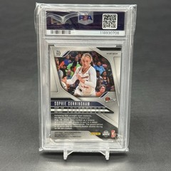 2024 Panini Prizm WNBA Sophie Cunningham Orange Cracked Ice Card #117 PSA 10
