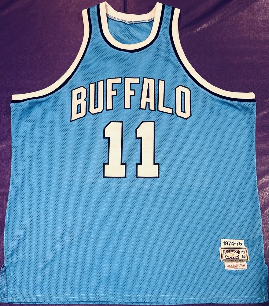 Authentic Bob McAdoo #11 Mitchell & Ness 1974-1975 Buffalo Braves Jersey 56