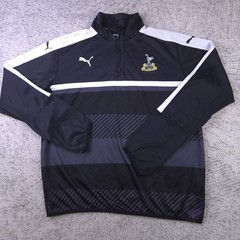 Tottenham Hotspur Pullover Mens XXL Puma Quarter Zip Sweater Jacket Track