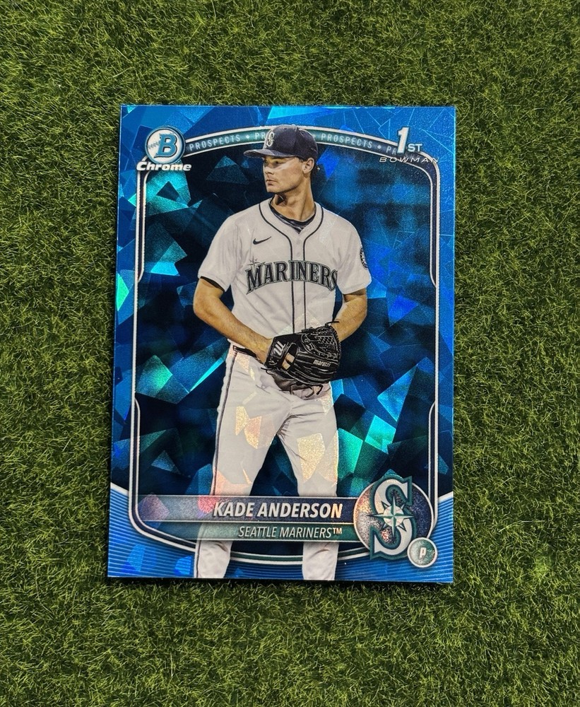 2025 Bowman Draft Sapphire Kade Anderson Chrome 1st Prospect #BDC-3 Mariners