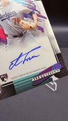2026 Topps Finest Alex Freeland Auto Autograph RC Rookie #FA-AF Dodgers