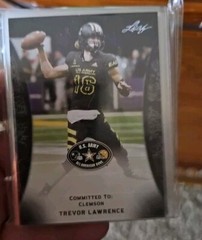 2018 Leaf Metal US Army All-American Bowl Base Paper #55 TREVOR LAWRENCE Card RC