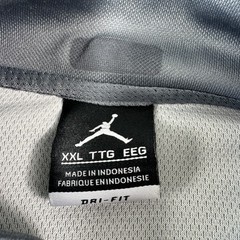Nike Air Jordan Dri-Fit UCF Knights Team-Issued Gray/White Full Zip Jacket 2XL