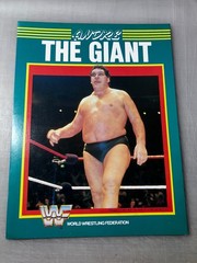 WWF Andre The Giant Portfolio 1985 Titan Sports Wrestling Photo Folder