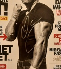 Dana White signed Men&rsquo;s Health magazine Nov 2016 Beckett BAS COA #X39679 UFC MMA