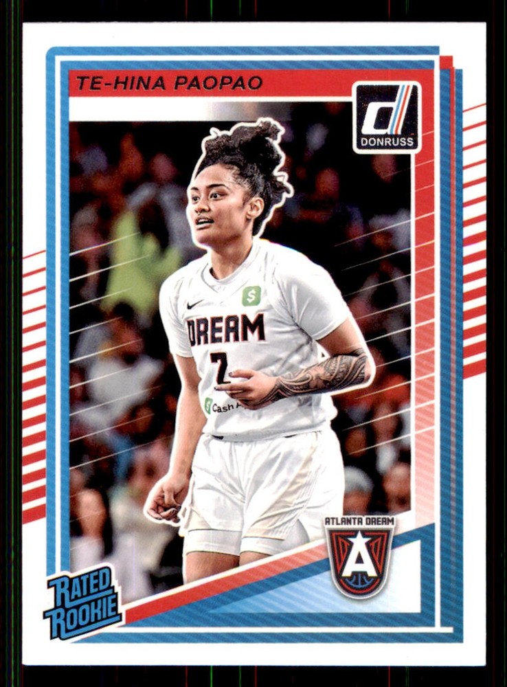 2025 Donruss WNBA #91 Te-Hina Paopao Atlanta Dream