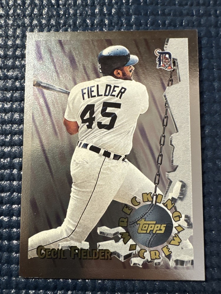 1996 Topps Wrecking Crew Cecil Fielder #WC6