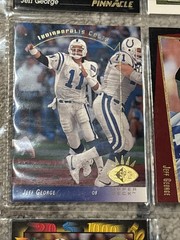 Jeff George 17 Card Lot Rookies and More
