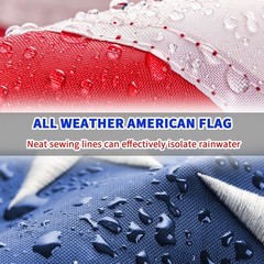 3×5 FT American Flags for 36 inches by 60 inches, flag-03-300D
