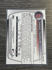 2025 Bowman Draft Chrome Tanner Franklin 1st Blue Wave Auto /150 #CPA-TF