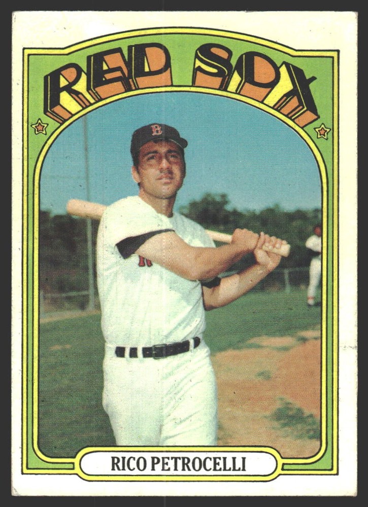 Rico Petrocelli #30 1972 Topps Boston Red Sox VG-EX