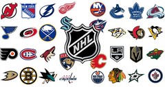 2023 – 24 NHL Hockey Schedule Magnets 5&Prime; X 3.5&Prime;(Choose From List)