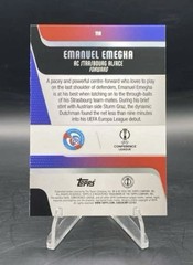 Emanuel Emegha /250 Purple Foil #116 Strasbourg/Chelsea 2025-26 Topps UEFA CC