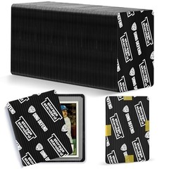 Ding Defend 110-Pack Trading Card Protector Shipping – 3.5 x 4.5 Inch Black Hobb