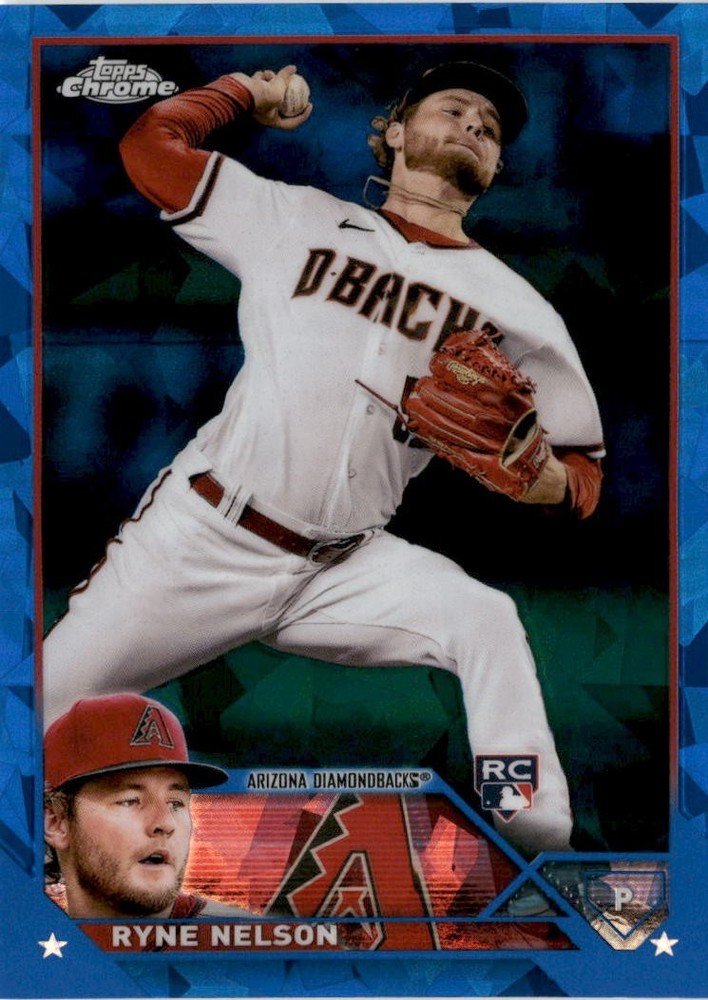 2023 Topps Chrome Sapphire Ryne Nelson Rookie #459 Diamondbacks RC AS