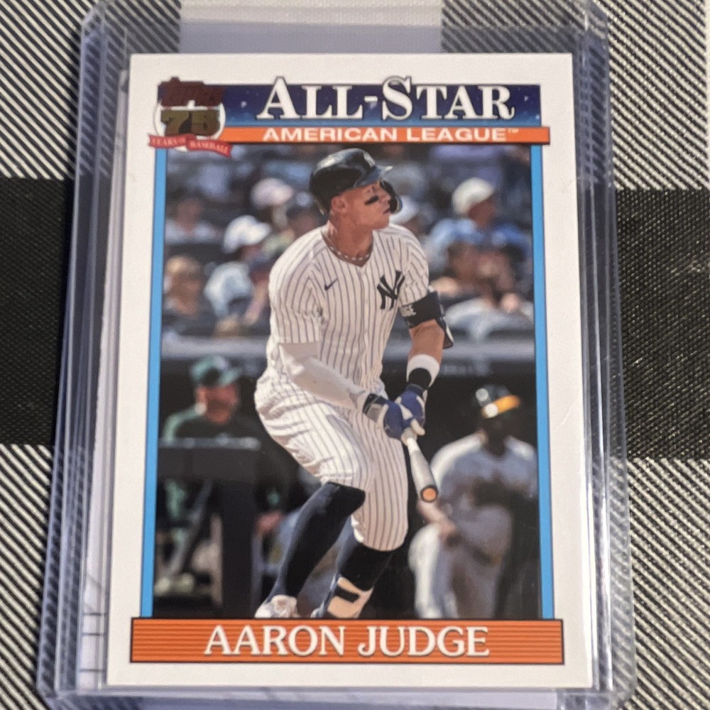 Topps 2026 Series 2 1991 All-Star Baseball Insert Aaron Judge #91AS-1 Yankees