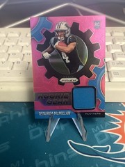 2025 Panini Prizm – Rookie Gear Tetairoa McMillan #RGR-TMC Pink Prizm (MEM, RC)