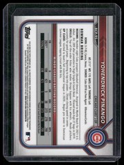 2022 Bowman #BCP-95 Yohendrick Pinango Chrome Prospects Speckle Refractors #/299