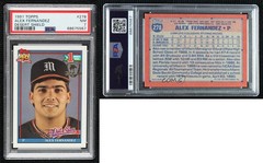 1991 Topps Operation Desert Alex Fernandez #278 PSA 7 Rookie RC Shield 00l8