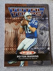 PEYTON MANNING 2003 TOPPS TOTAL INSERT CARD #TT2 COLTS