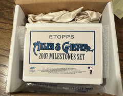 2007 Etopps Allen And Ginter 12 Card Milestones Set, #180/999, SP w/ 5 HOFrs++++