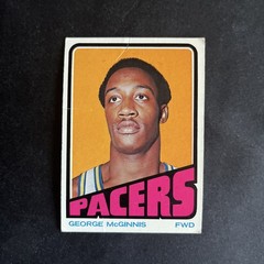 1972-73 Topps ABA 🔴⚪️🔵#183 George McGinnis RC HOF (crease) (P)