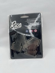Michigan Wolverines Antique Nickel Auto Emblem By Rico Industries Silver Decor