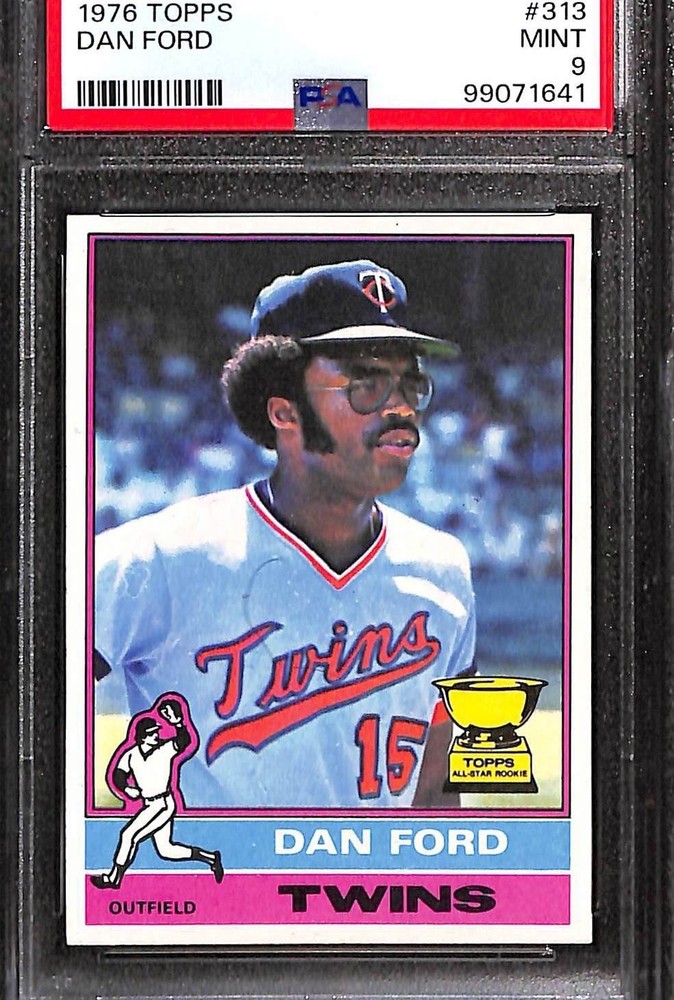 1976 Topps #313 DAN FORD All-Star Rookie PSA 9 MINT RARE CARD!