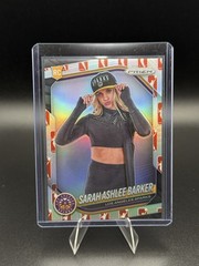 2025 Panini Prizm WNBA 142 Sarah Ashlee Barker Image Variation Logo Prizm RC
