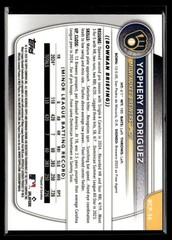 2025 Bowman Chrome Aqua XFractor 1st Yophery Rodriguez /125 #BCP-36