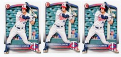 2025 Bowman Walker Jenkins Prospects #BP-1 Twins – 3-Card Lot