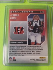 2025 Panini Donruss Elite Spellbound SILVER Ja&rsquo;MARR CHASE #&rsquo;d /799 Set BENGALS