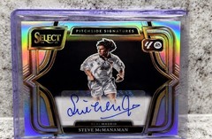 2024-25 Panini Select Steve McManaman Pitchside Auto Real Madrid