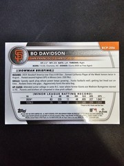 2025 Bowman Chrome Bo Davidson #BCP-206 Laser Refractor