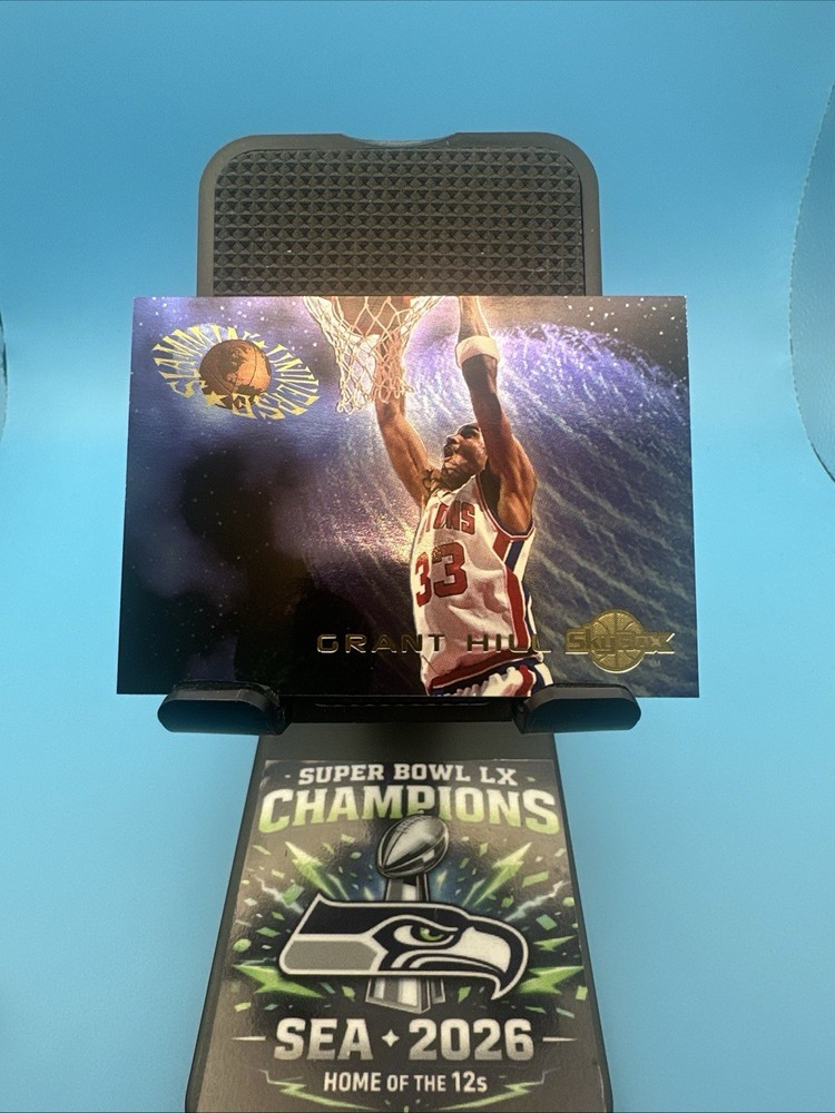 1994-95 SkyBox Premium #SU10 Grant Hill Slammin&rsquo; Universe